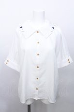 画像1: axes femme / miffy衿ブラウス  白 S-26-05-12-005-AX-BL-AS-ZS (1)