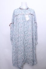 画像1: axes femme / 小花柄シャツワンピ  サックス S-26-05-12-044-AX-OP-HR-ZS (1)