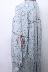 画像4: axes femme / 小花柄シャツワンピ  サックス S-26-05-12-044-AX-OP-HR-ZS (4)