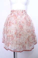 画像1: L'EST ROSE / 花柄スカート  オレンジ S-26-05-12-049-LO-SK-HR-ZS (1)