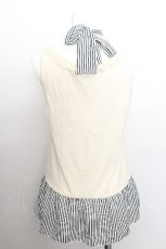画像2: axes femme / ストライプ切替タンクトップ  キナリ S-26-05-12-001-AX-TO-HR-ZS (2)