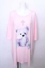 画像1: TRAVAS TOKYO / 2023 Furry bear BIG Tシャツ  ピンク S-26-05-12-017-PU-TS-HR-ZS (1)
