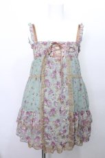 画像1: axes femme / 花柄2Wayスカート  グリーン S-26-05-12-026-AX-SK-TE-ZS (1)