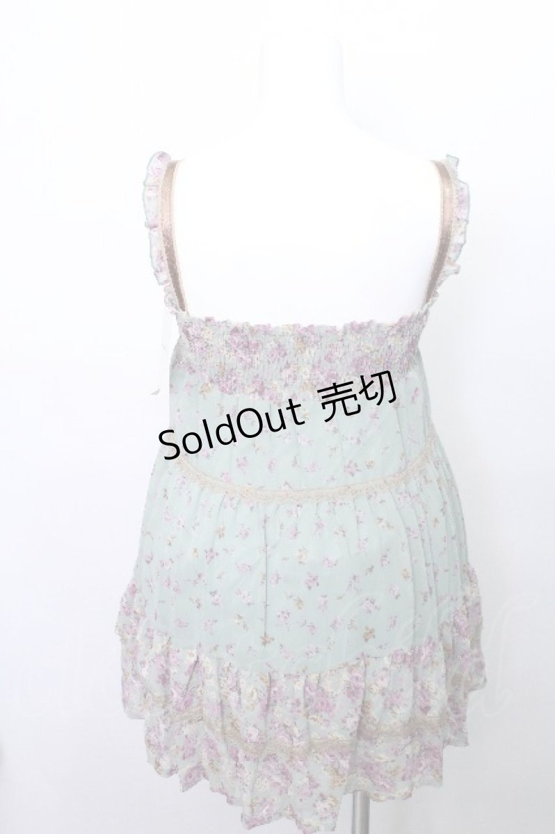 画像2: axes femme / 花柄2Wayスカート  グリーン S-26-05-12-026-AX-SK-TE-ZS (2)