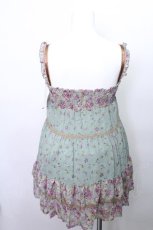 画像2: axes femme / 花柄2Wayスカート  グリーン S-26-05-12-026-AX-SK-TE-ZS (2)
