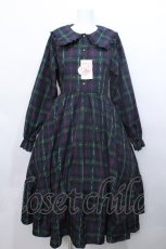 画像1: m petit by misako / TT*AOKチェックワンピース M グリーン S-26-05-13-032-LO-OP-HR-ZS (1)