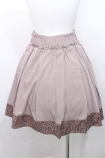 画像2: axes femme POETIQUE / チェック使い刺繍入りスカート  アワピンク S-26-05-13-042-AX-SK-HR-ZS (2)