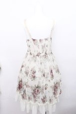 画像2: axes femme / 蝶×薔薇ワンピース  アイボリー S-26-05-13-024-AX-OP-HR-ZS (2)