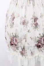 画像4: axes femme / 蝶×薔薇ワンピース  アイボリー S-26-05-13-024-AX-OP-HR-ZS (4)
