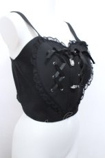 画像3: Ank Rouge / ハートスピンドルビスチェ  黒 S-26-05-14-043-CA-TO-HR-ZS (3)