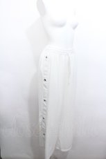画像3: Jamie エーエヌケー / シフォンワイドパンツ  白 S-26-05-14-064-LO-PA-HR-ZS (3)