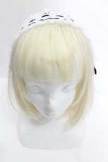 画像1: m petit by misako / AM*レースHD  黒ｘ白 S-26-05-14-014-LO-AC-HR-ZS (1)
