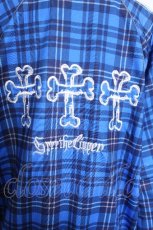 画像4: Grrr the Lipper / 満身創痍ジャージ  ブルー S-26-05-15-026-PU-TO-HR-ZS (4)