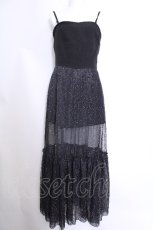画像1: LVEU. / Corset tulle one piece F ブラック S-26-05-15-033-GO-OP-SZ-ZS (1)