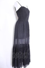 画像2: LVEU. / Corset tulle one piece F ブラック S-26-05-15-034-GO-OP-SZ-ZS (2)