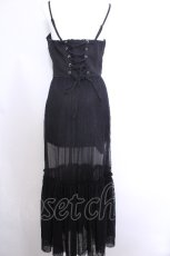 画像3: LVEU. / Corset tulle one piece F ブラック S-26-05-15-034-GO-OP-SZ-ZS (3)