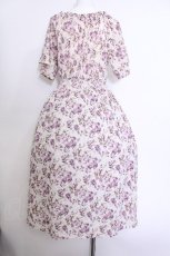 画像3: Fi.n.t  / 花柄フレアー袖オフショルワンピース F ラベンダー S-26-05-15-039-LO-OP-SZ-ZS (3)