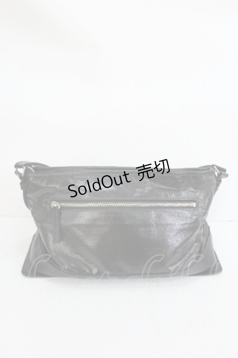画像4: Jean Paul GAULTIER / レザーショルダーバッグ  黒 S-26-05-15-006-GO-BG-AS-ZS (4)