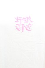 画像4: KRY CLOTHING / 「SUICIDE」ロングTシャツ  白ｘピンク S-26-05-15-012-PU-TS-HR-ZS (4)