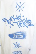 画像4: TRAVAS TOKYO / Furry bear　プリント ロングスリーブカットソー  オフ S-26-05-15-013-PU-TO-ET-ZS (4)