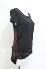 画像2: Qutie Frash / アームカバー付きTシャツ  黒 S-26-05-15-017-QU-TO-AS-ZS (2)