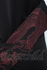 画像4: Qutie Frash / アームカバー付きTシャツ  黒 S-26-05-15-017-QU-TO-AS-ZS (4)