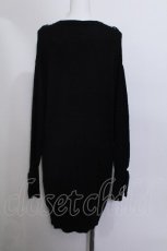 画像3: HYSTERIC GLAMOUR / ゼブラロングニット  黒ｘ白 S-26-05-15-020-PU-TS-HR-ZS (3)
