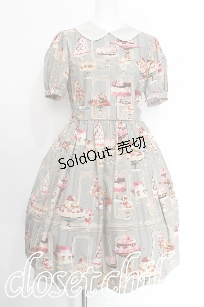 画像1: Jane Marple / Sweets In The Palaceのワンピース M ミント S-26-05-17-023-JM-OP-IG-ZS (1)