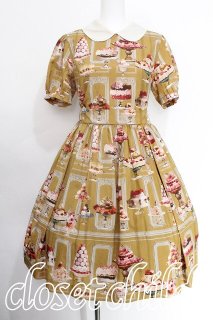 Jane Marple / Sweets In The Palaceのワンピース M マスタード S-26