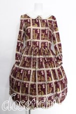 画像1: Jane Marple / Royal Stampワンピース  ワイン S-26-05-17-026-JM-OP-AS-ZS (1)