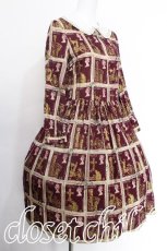 画像2: Jane Marple / Royal Stampワンピース  ワイン S-26-05-17-026-JM-OP-AS-ZS (2)