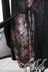 画像4: Ozz Croce / 衿付レイヤードロングトップス  黒 S-26-05-17-003-OO-TO-SZ-ZS (4)