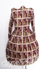 画像4: Jane Marple / Royal Stampワンピース  ワイン S-26-05-17-026-JM-OP-AS-ZS (4)