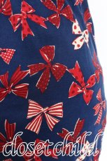 画像5: Jane Marple / Ribbons go aroundワンピース  紺ｘ赤 S-26-05-17-027-JM-OP-HR-ZS (5)