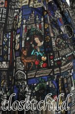 画像5: Jane Marple / Grimm stained glassピューリタンドレス  黒 S-26-05-17-028-JM-OP-HR-ZS (5)