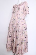 画像3: PINK HOUSE / リトルヴァイオレットプリントワンピース  ピンク S-26-05-17-1024-LO-OP-SA-ZS (3)