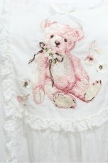 画像3: PINK HOUSE / 桜Teddy刺繍使いローンタブリエ  白 S-26-05-17-1003-LO-TO-SA-ZS (3)