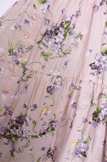 画像4: PINK HOUSE / リトルヴァイオレットプリントワンピース  ピンク S-26-05-17-1024-LO-OP-SA-ZS (4)