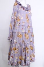 画像3: PINK HOUSE / ひな菊ロンドプリントミディ丈ワンピース  ラベンダー S-26-05-17-1028-LO-OP-SA-ZS (3)