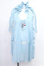 画像1: PINK HOUSE / PETER RABBIT TABLIER  サックス S-26-05-17-1005-LO-TO-SA-ZS (1)