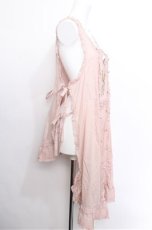 画像3: PINK HOUSE / ひな菊ロンド刺繍タブリエ F ピンク S-26-05-17-1006-LO-OP-SZ-ZS (3)