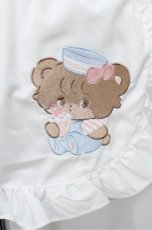 画像4: axes femme kawaii / mikkoコラボ刺繍エプロン  白 S-26-05-17-1001-AX-SK-AS-ZS (4)
