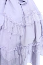 画像4: axes femme / プチリボンジャンパースカート M ラベンダー S-26-05-17-1010-AX-OP-AS-ZS (4)