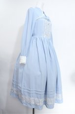 画像2: axes femme kawaii / プランタンワンピース M サックス S-26-05-17-1012-AX-OP-AS-ZS (2)