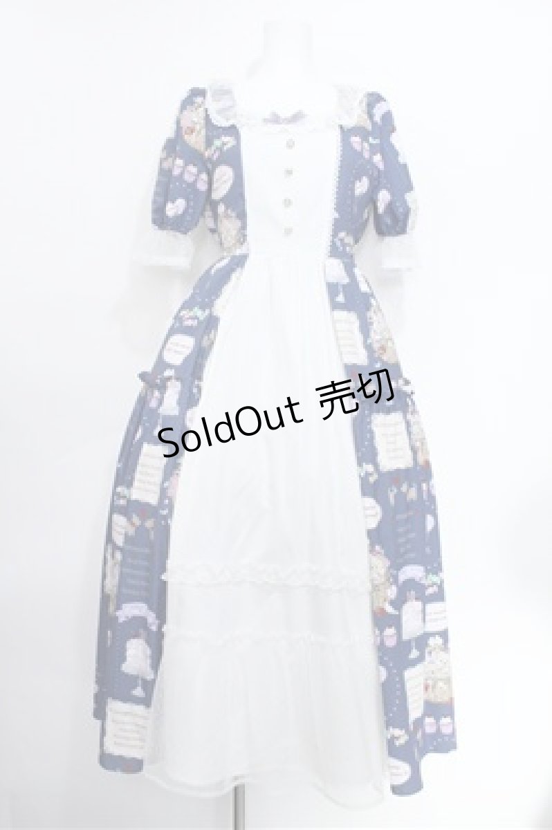 画像1: axes femme kawaii / 10thアニバーサリーワンピース M ブルー S-26-05-17-1013-AX-OP-SZ-ZS (1)