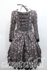 画像2: ATELIER PIERROT / Rosy Bouquet Dress  グレー S-26-05-17-014-EL-OP-HR-ZS (2)