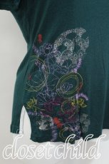 画像4: Ozz oneste / チャイナボタンカットソー  グリーン S-26-05-17-002-OO-TO-AS-ZS (4)