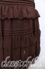 画像4: Victorian maiden / シャーリングシフォンロングアンダードレス  ブラウン S-26-05-17-017-CL-OP-AS-ZS (4)