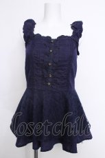 画像1: axes femme / トップス  紺 S-26-05-18-033-AX-TO-AS-ZS (1)