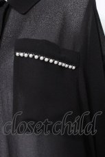 画像4: Ank Rouge / シースルーシャツ  黒 S-26-05-18-034-CA-BL-HR-ZS (4)